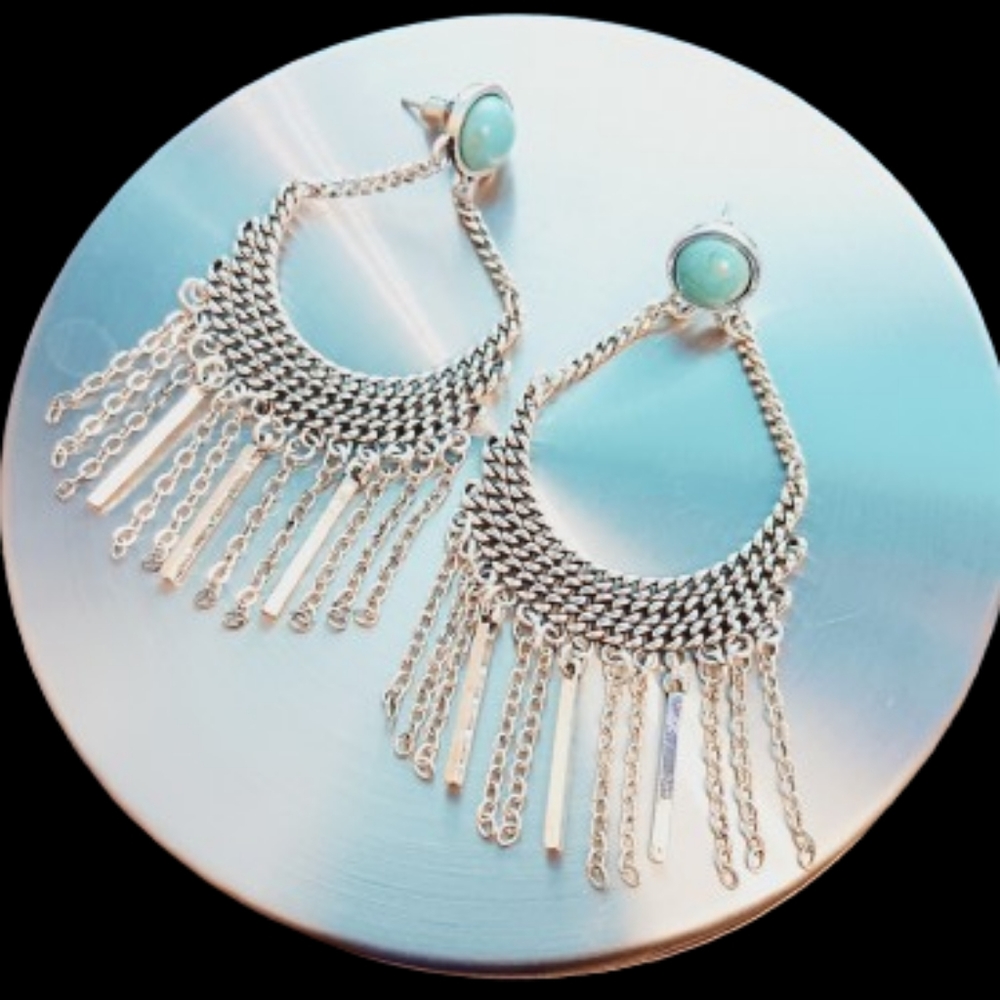 Bohemian Vintage Chain Dangling Earrings